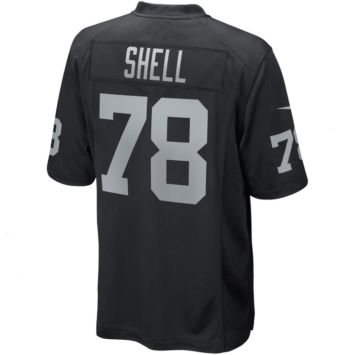 Art Shell Las Vegas Raiders Nike Game Retired Player Jersey - Black