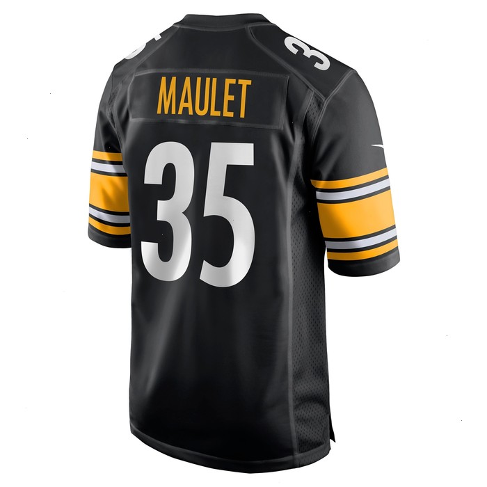 Arthur Maulet Pittsburgh Steelers Nike Game Jersey - Black