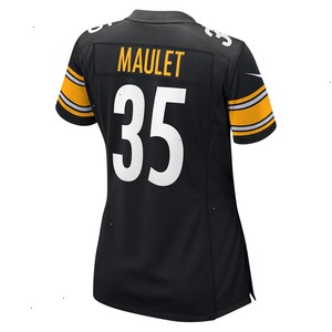 Arthur Maulet Pittsburgh Steelers Nike Women's Game Jersey - Black