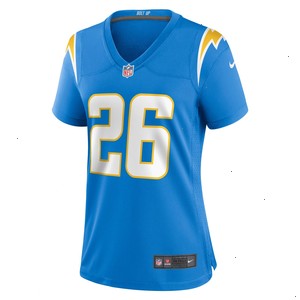 Asante Samuel Jr. Los Angeles Chargers Nike Women's Game Player Jersey - Powder Blue