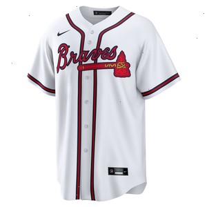 Atlanta Braves Nike Home Replica Team Jersey - White