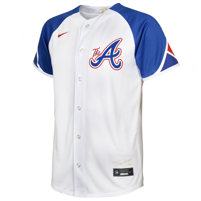 Atlanta Braves Nike Toddler 2023 City Connect Replica Jersey - White