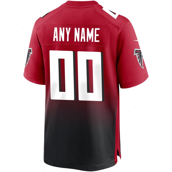 Atlanta Falcons Nike Alternate Custom Game Jersey - Red