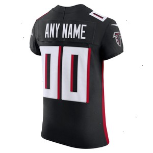 Atlanta Falcons Nike Vapor F.U.S.E. Elite Custom Jersey - Black