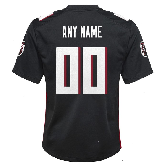 Atlanta Falcons Nike Youth Custom Game Jersey - Black