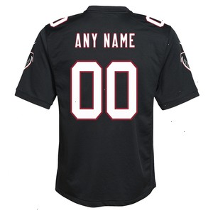 Atlanta Falcons Nike Youth Throwback Custom Game Jersey - Black