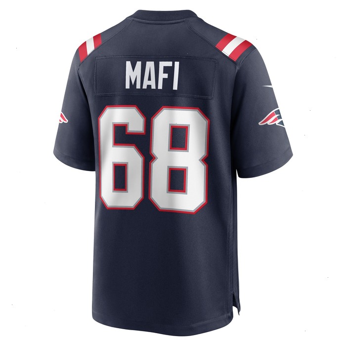 Atonio Mafi New England Patriots Nike Team Game Jersey - Navy