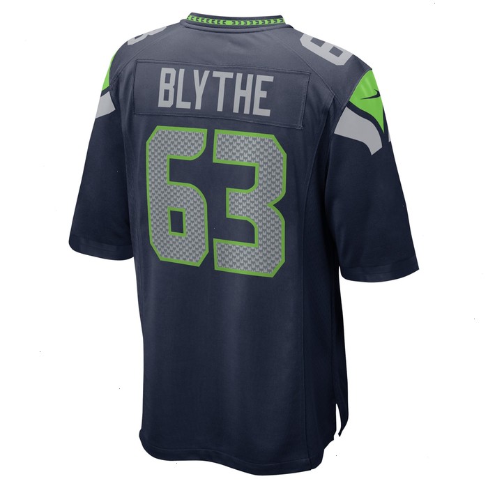 Austin Blythe Seattle Seahawks Nike Game Jersey - College Navy