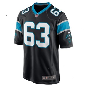 Austin Corbett Carolina Panthers Nike Game Jersey - Black