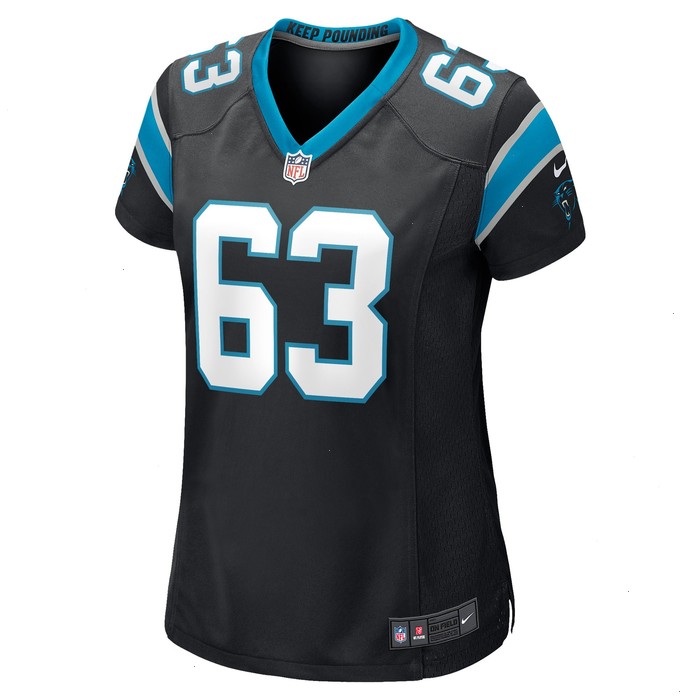 Austin Corbett Carolina Panthers Nike Women's Game Jersey - Black