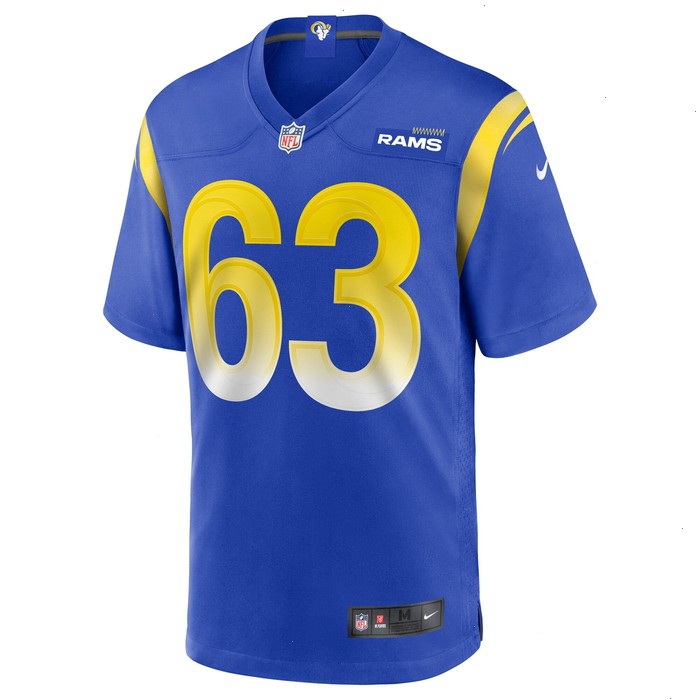 Austin Corbett Los Angeles Rams Nike Game Jersey - Royal