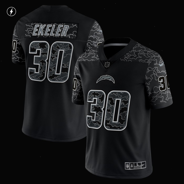 Austin Ekeler Los Angeles Chargers Nike RFLCTV Limited Jersey - Black