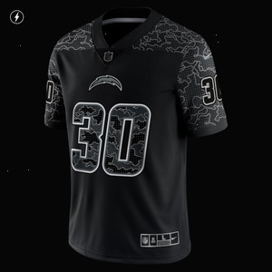 Austin Ekeler Los Angeles Chargers Nike RFLCTV Limited Jersey - Black