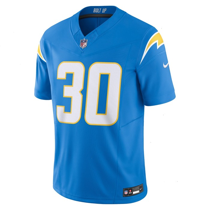 Austin Ekeler Los Angeles Chargers Nike Vapor F.U.S.E. Limited Jersey - Powder Blue