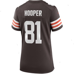 Austin Hooper Cleveland Browns Nike Women's Game Jersey - Brown