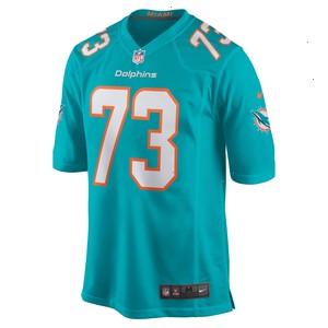 Austin Jackson Miami Dolphins Nike Player Game Jersey - Aqua