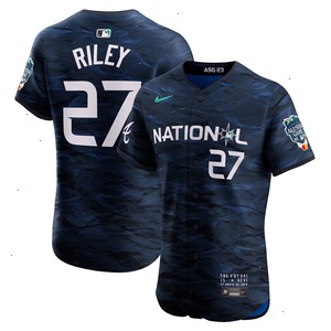 Austin Riley National League Nike 2023 MLB All-Star Game Vapor Premier Elite Player Jersey - Royal