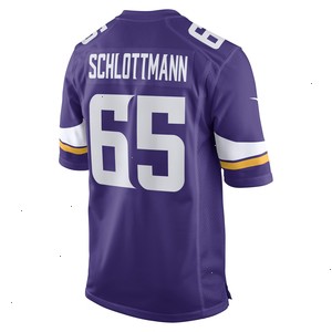 Austin Schlottmann Minnesota Vikings Nike Game Player Jersey - Purple