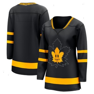 Auston Matthews Toronto Maple Leafs Fanatics Branded Women's Alternate Premier Breakaway Reversible Player Jersey - Black