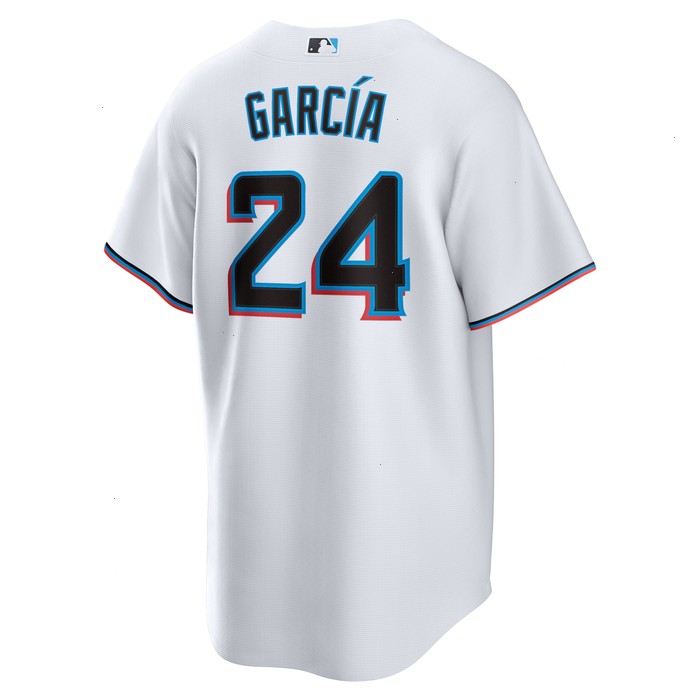 Avisaíl García Miami Marlins Nike Home Replica Player Jersey - White