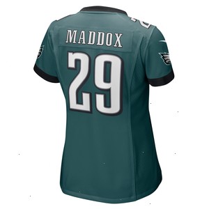 Avonte Maddox Philadelphia Eagles Nike Women's Game Jersey - Midnight Green