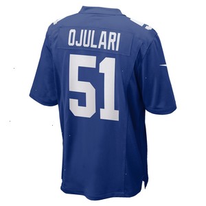 Azeez Ojulari New York Giants Nike Game Jersey - Royal