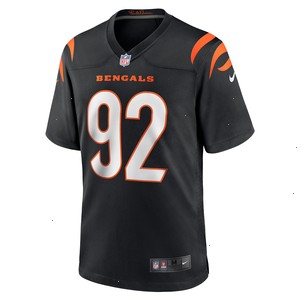 B.J. Hill Cincinnati Bengals Nike Game Jersey - Black