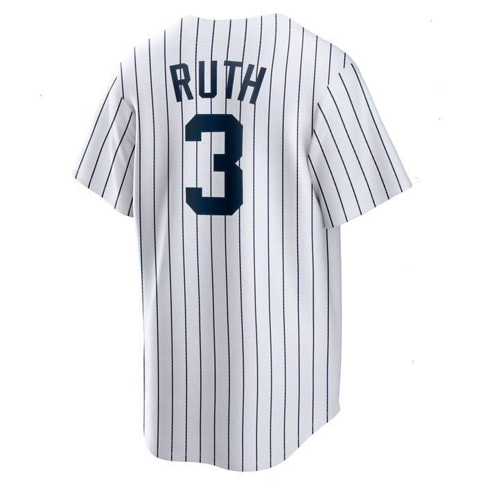 Babe Ruth New York Yankees Nike Home Cooperstown Collection Player Jersey - White