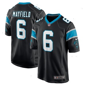 Baker Mayfield Carolina Panthers Nike Home Player Game Jersey - Black