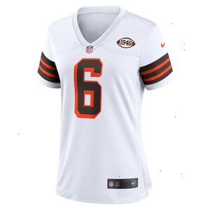 Baker Mayfield Cleveland Browns Nike Women's 1946 Collection Alternate Game Jersey - White