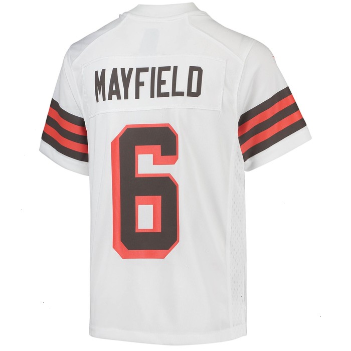 Baker Mayfield Cleveland Browns Nike Youth 1946 Collection Alternate Game Jersey - White