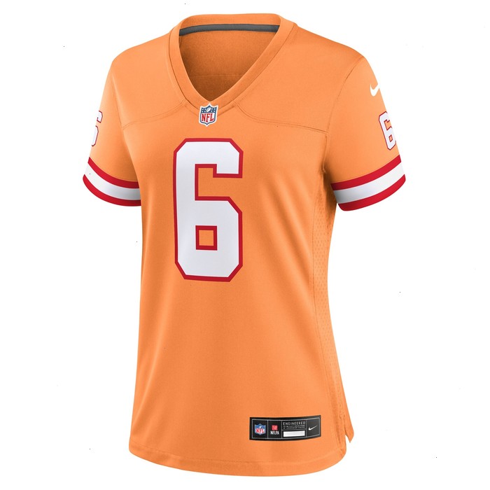 Baker Mayfield Tampa Bay Buccaneers Nike Women's Throwback Game Jersey - Orange