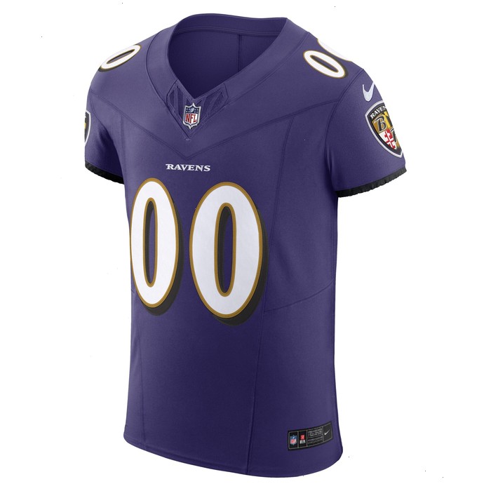 Baltimore Ravens Nike Vapor F.U.S.E. Elite Custom Jersey - Purple