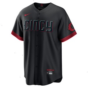 Barry Larkin Cincinnati Reds Nike 2023 City Connect Replica Player Jersey - Black