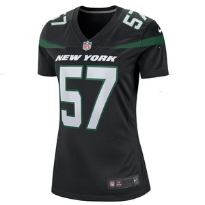 Bart Scott New York Jets Nike Women's Retired Player Jersey - Black