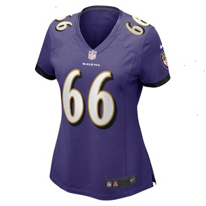 Ben Cleveland Baltimore Ravens Nike Women's Game Jersey - Purple