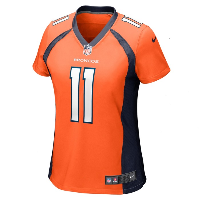 Ben DiNucci Denver Broncos Nike Women's Team Game Jersey - Orange