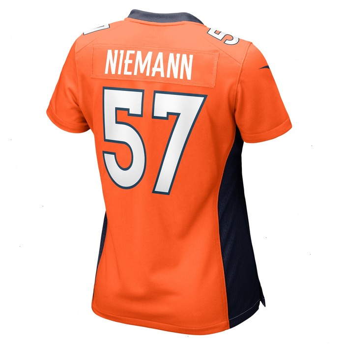 Ben Niemann Denver Broncos Nike Women's Team Game Jersey - Orange