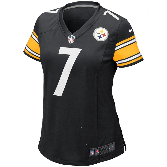 Ben Roethlisberger Pittsburgh Steelers Nike Women's Team Game Jersey - Black