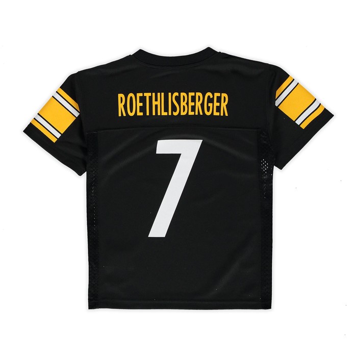 Ben Roethlisberger Pittsburgh Steelers Preschool Replica Player Jersey - Black