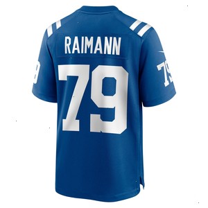 Bernhard Raimann Indianapolis Colts Nike Player Game Jersey - Royal