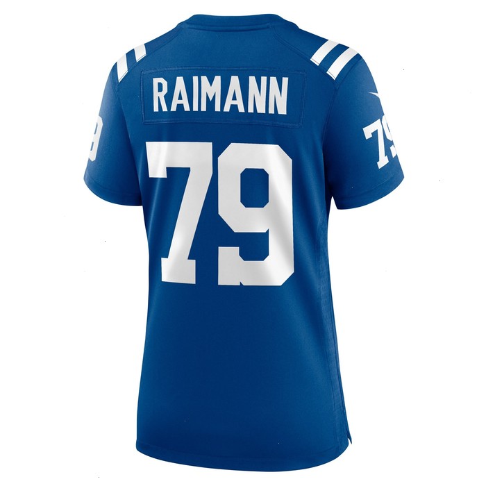 Bernhard Raimann Indianapolis Colts Nike Women's Player Game Jersey - Royal