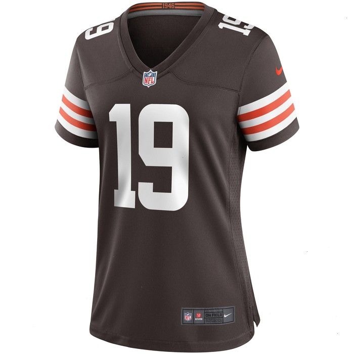 Bernie Kosar Cleveland Browns Nike Women's Game Retired Player Jersey - Brown