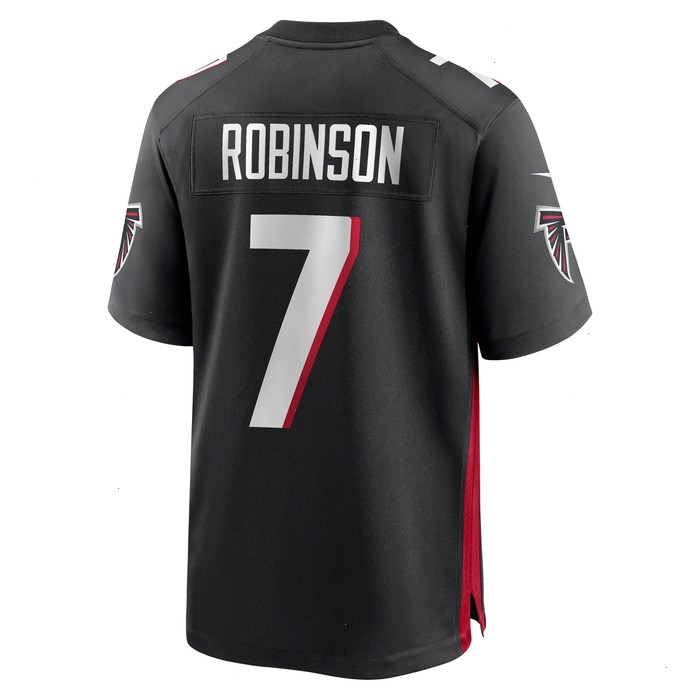 Bijan Robinson Atlanta Falcons Nike 2023 NFL Draft First Round Pick Game Jersey - Black