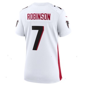 Bijan Robinson Atlanta Falcons Nike Women's Away Game Jersey - White