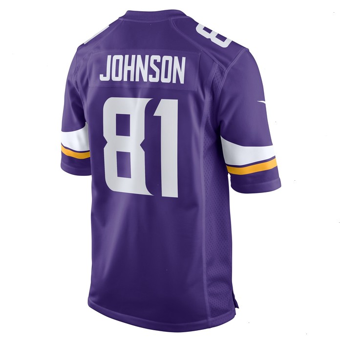 Bisi Johnson Minnesota Vikings Nike Game Jersey - Purple