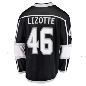 Blake Lizotte Los Angeles Kings Fanatics Branded Home Breakaway Player Jersey - Black