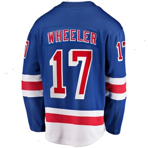 Blake Wheeler New York Rangers Fanatics Branded Home Breakaway Player Jersey - Blue