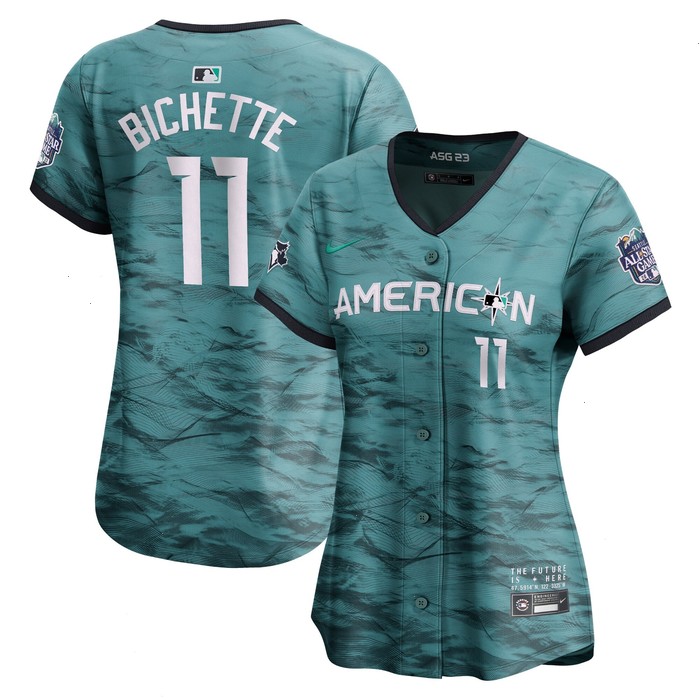 Bo Bichette American League Nike Women's 2023 MLB All-Star Game Limited Player Jersey - Teal