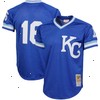 Bo Jackson Kansas City Royals Mitchell & Ness Cooperstown Collection Big & Tall Mesh Batting Practice Jersey - Royal